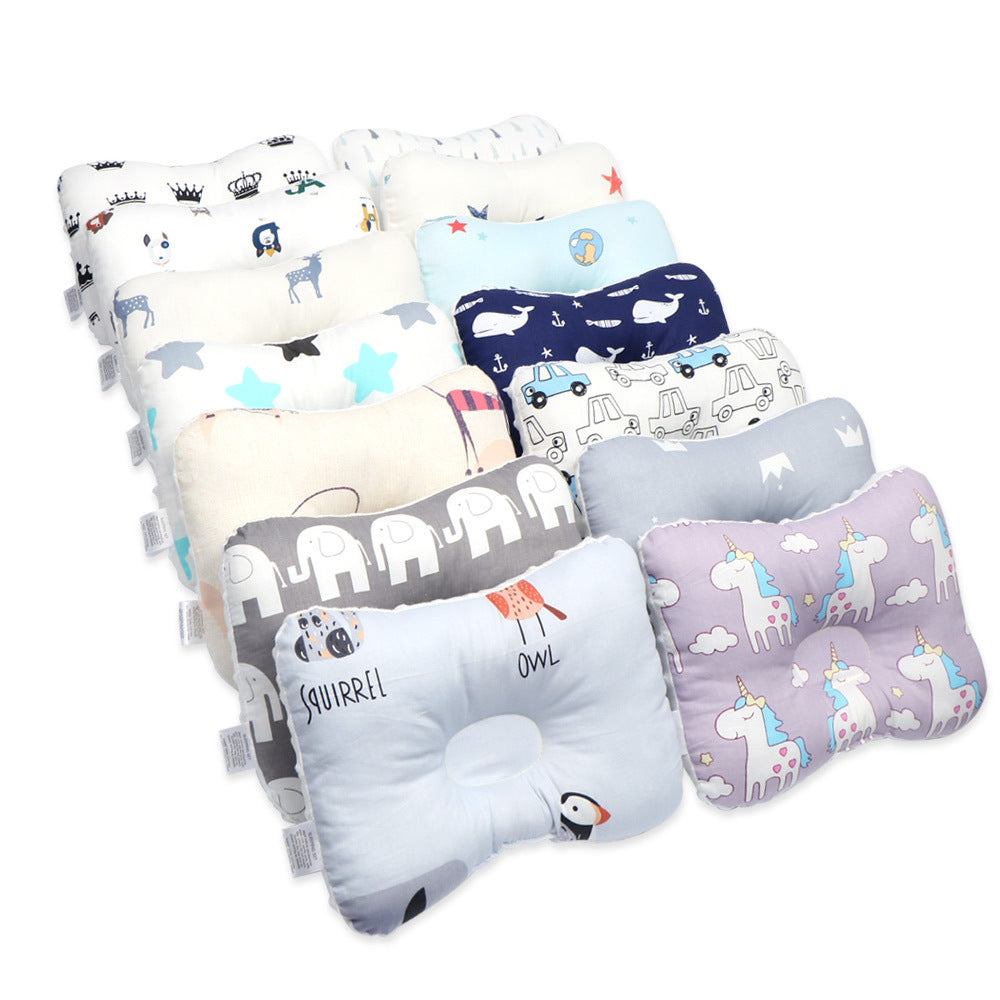 Ergonomic Newborn Head-Shaping Pillow
