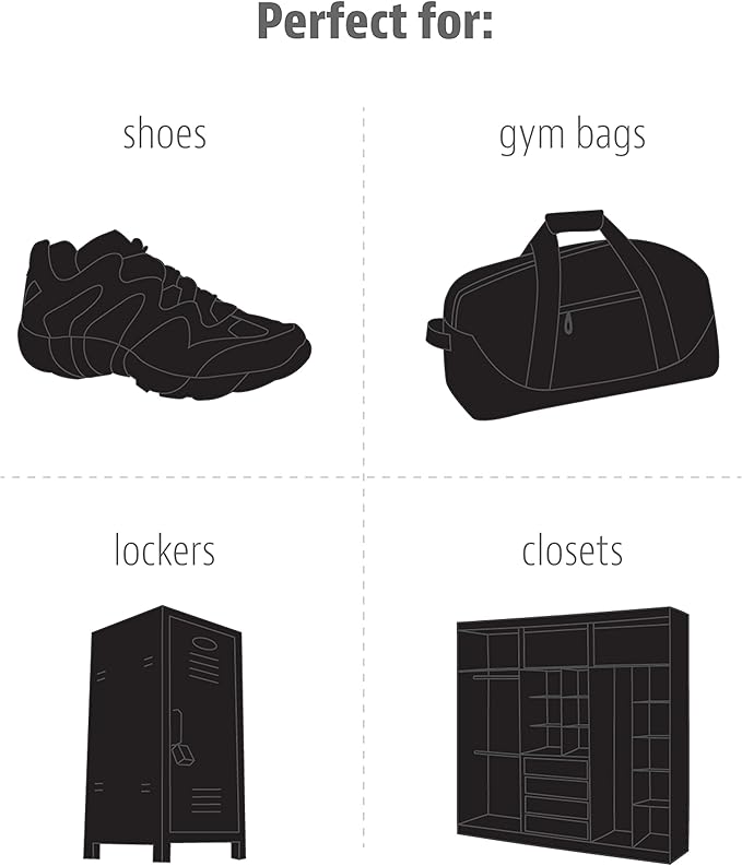 Sneaker Balls Odor-Fighting Shoe Fresheners, Eliminates Unpleasant Smells, Perfect For Sneakers, Gym Bags, Gear Bags, Drawers, Lockers, And More!, Happy, 2 Pack