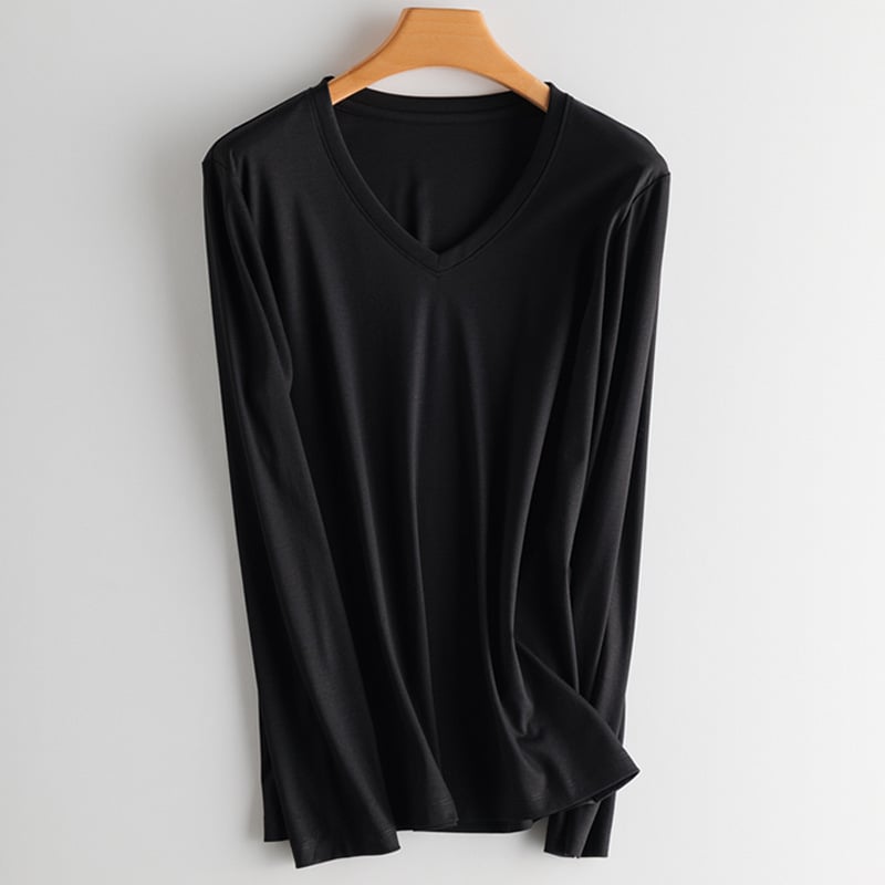 Long-Sleeved Round Neck Autumn T-Shirt