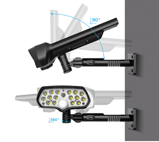 Solar Outdoor Garden Light and LED Street Lamp