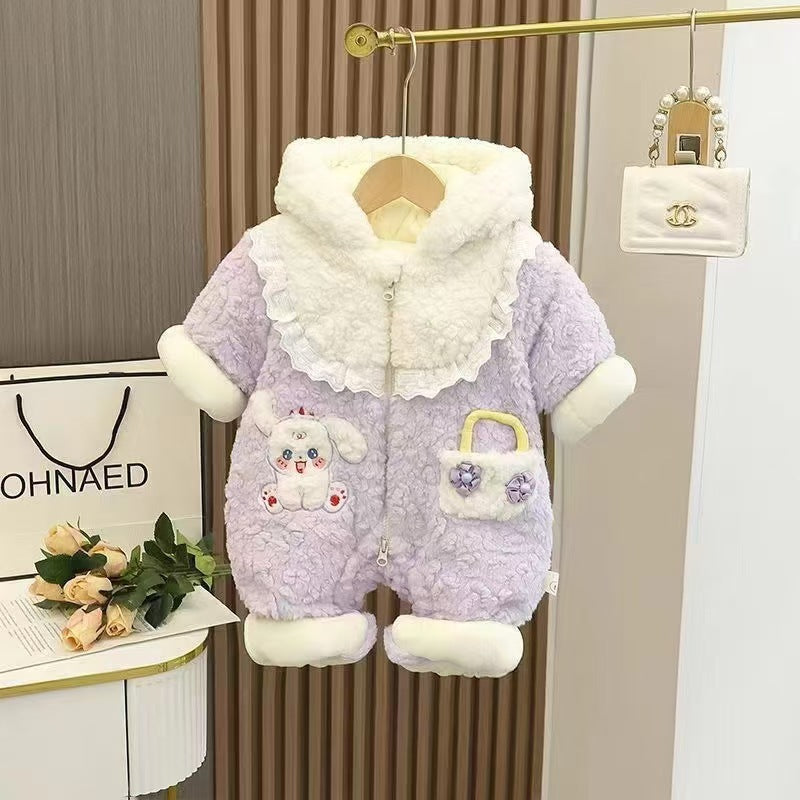 Manteau à capuche épais et super mignon