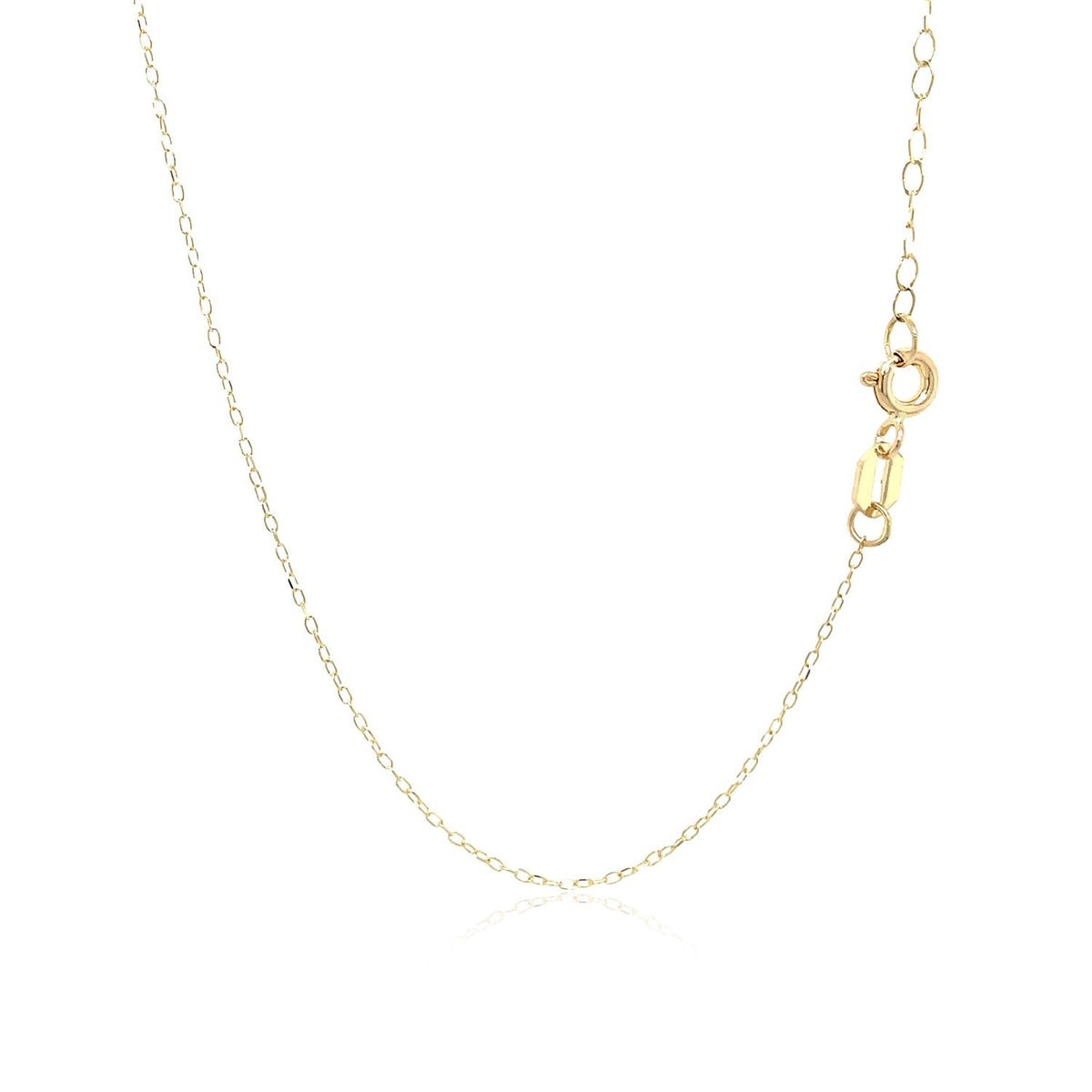Collier en or jaune 14 carats avec symbole d'empreinte de patte de chien en nacre