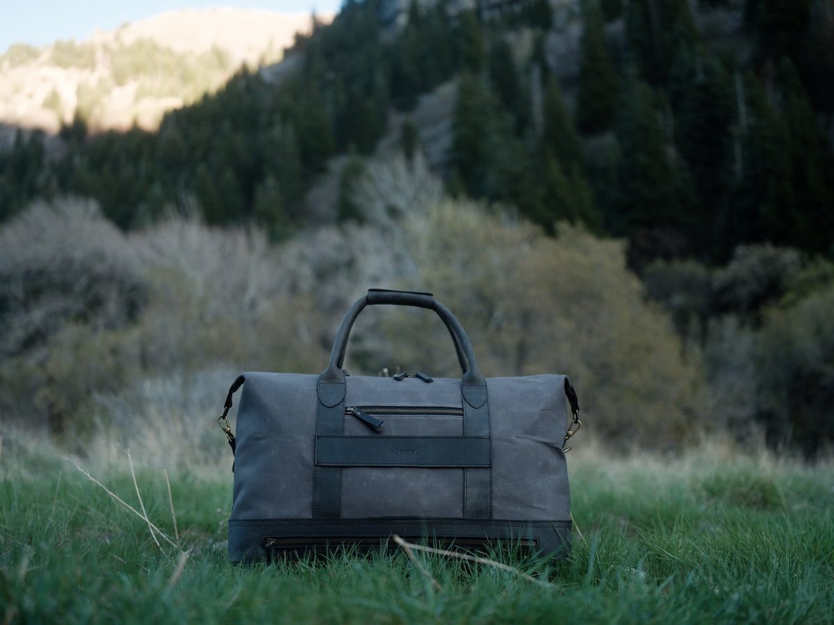 Sac polochon Kona en toile cirée