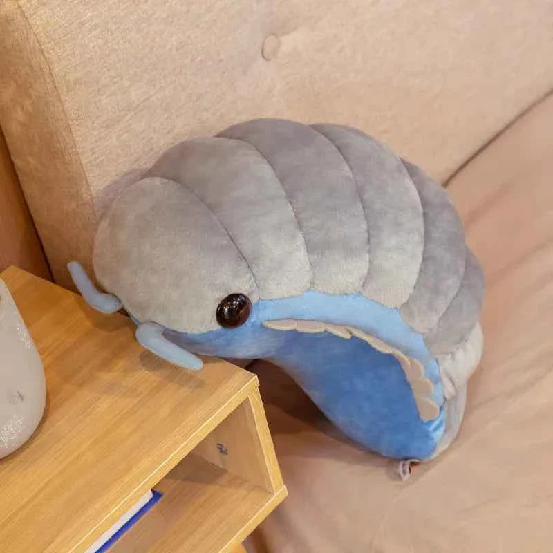 Creative Simulation Isopod Plush Toy (11.8/19.7 in) - Soft Insect Nap Pillow Cushion