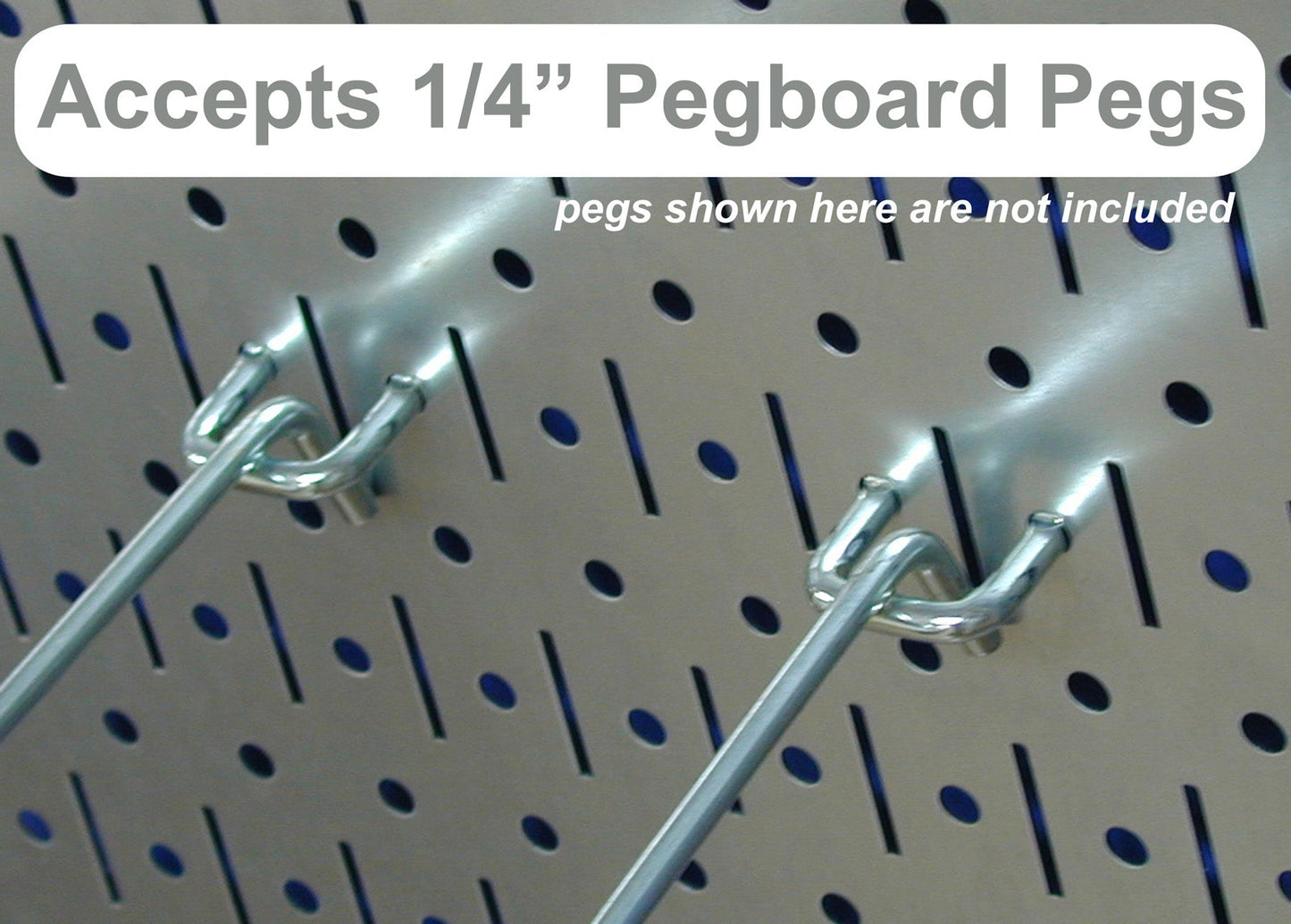 Metal Pegboard Pack - Two 32in x 16in Pegboard Tool Boards