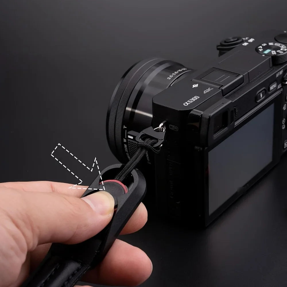 Quick Release Round Rope Camera Strap Fast Detachable Shoulder Strap for DSLR Mirrorless Camera Adjustable Camera Neck Strap