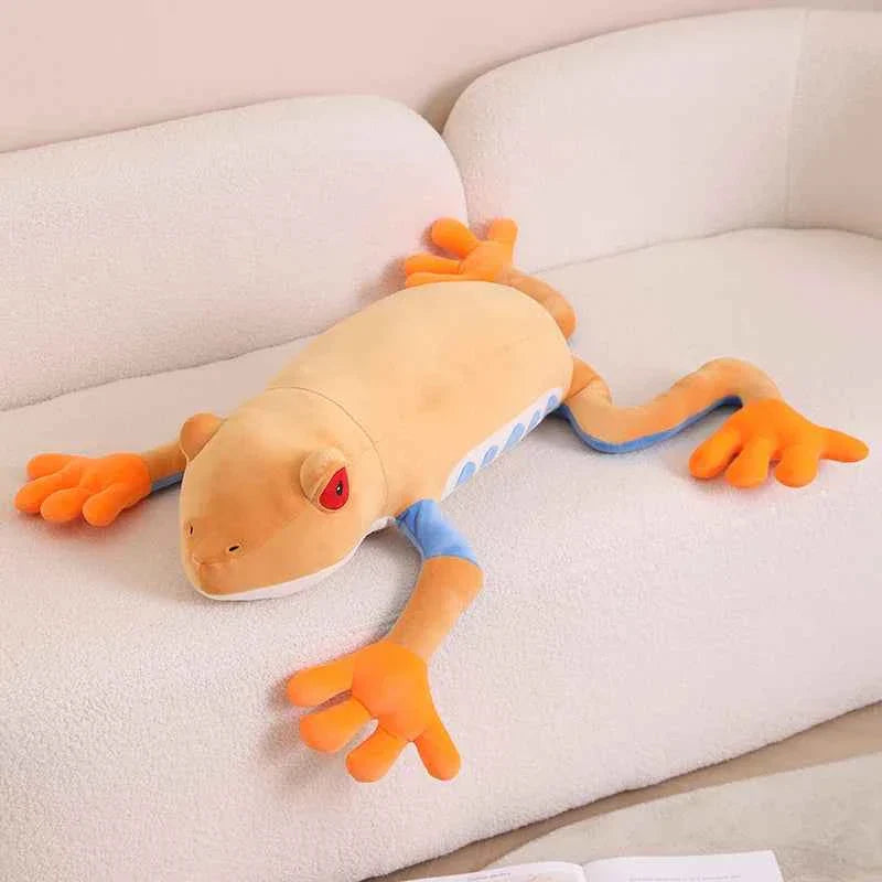 75cm Giant Colorful Frog Plush Doll Pillow Long Legs Big