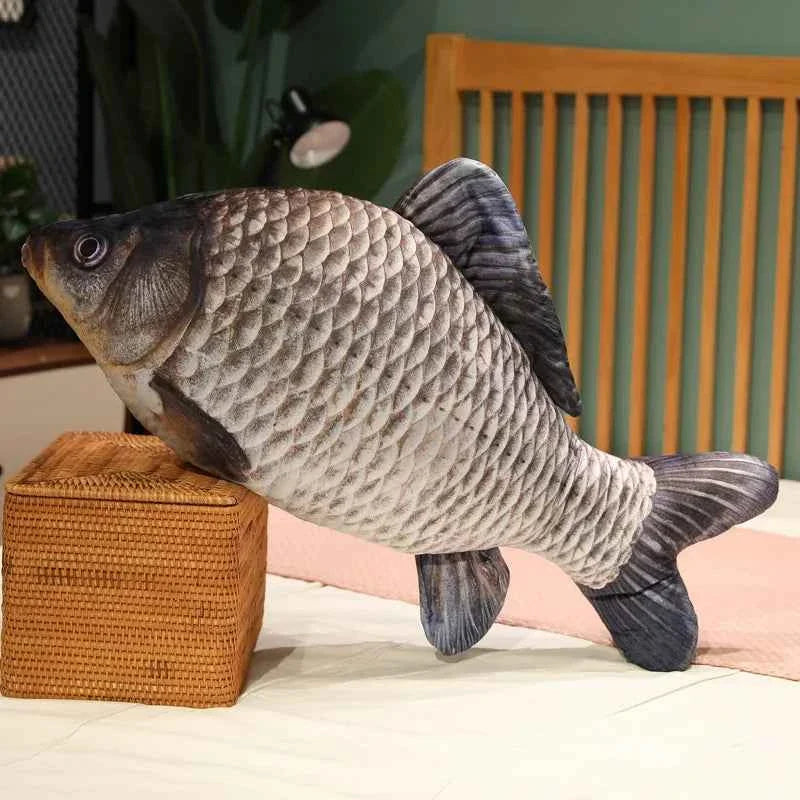 Giant Funny Carp Fish Plush Pillow (11.8-39.4 in) - Soft Simulation Sleep Cushion Gift