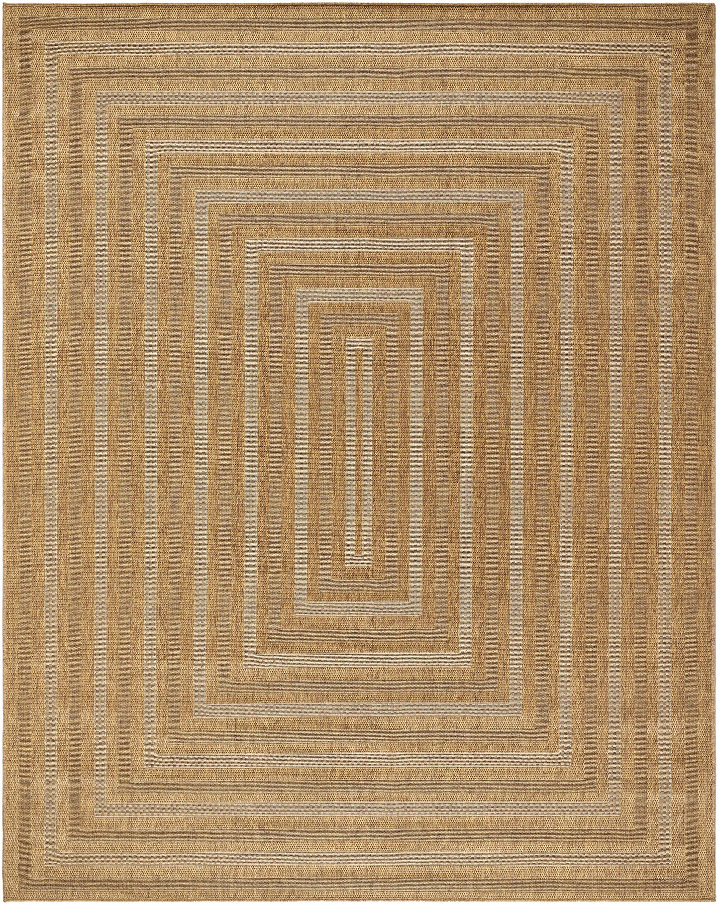 Dyami Flatweave Faux Jute Outdoor Rug