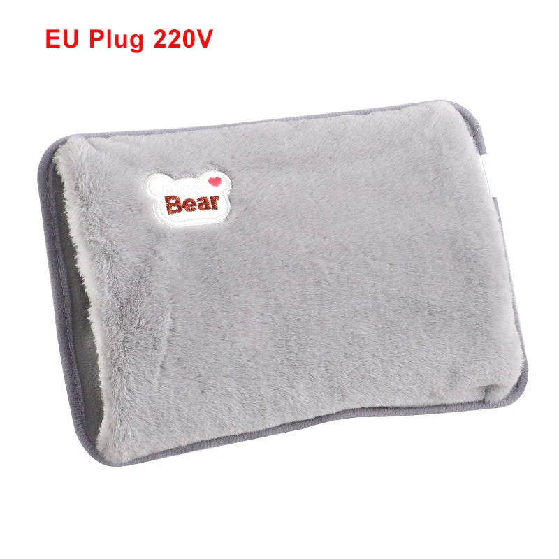 Electric Hot Water Bag Winter Portable Soft Electric Hand Warmer Rechargeable Reusable Explosion-Proof Warming Hand Pillow