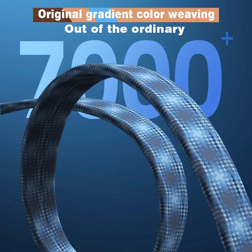 CAT 8 Flat Network Internet Cable 40Gbps 2000MHz Round RJ45 Nylon Braided LAN Cable Patch Cord for Modem Router PC PS4/5/6 Xbox