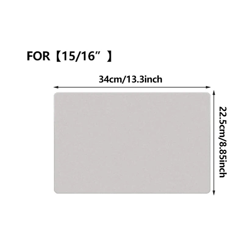 Microfiber Dustproof Laptop Screen Cleaning Cloth for MacBook Pro 13/15/16 Protective Notebook Palm Keyboard Blanket Cover