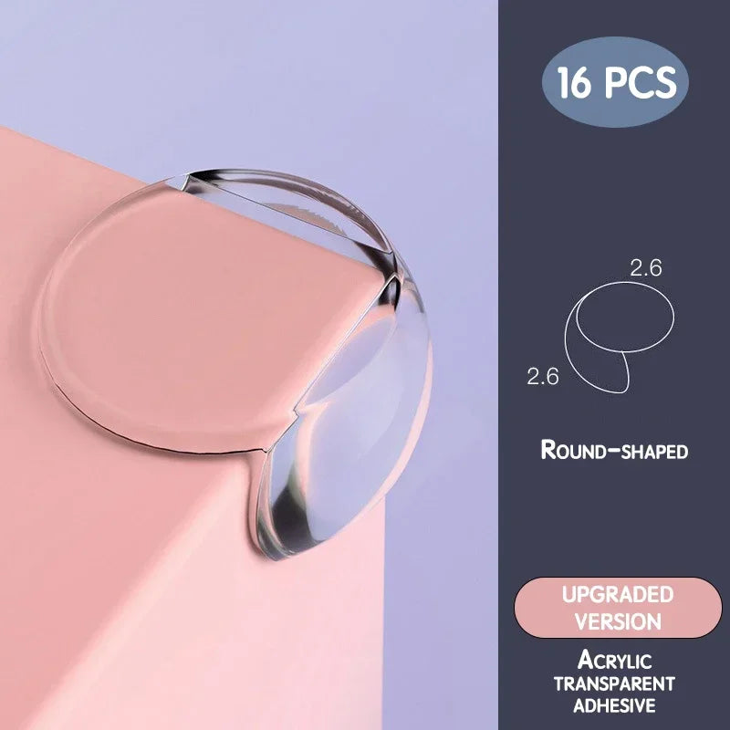 16Pcs/32PCS Children Baby Safety Silicone Protector Table Corner Edge Protection Cover Children Anticollision Edge Guards