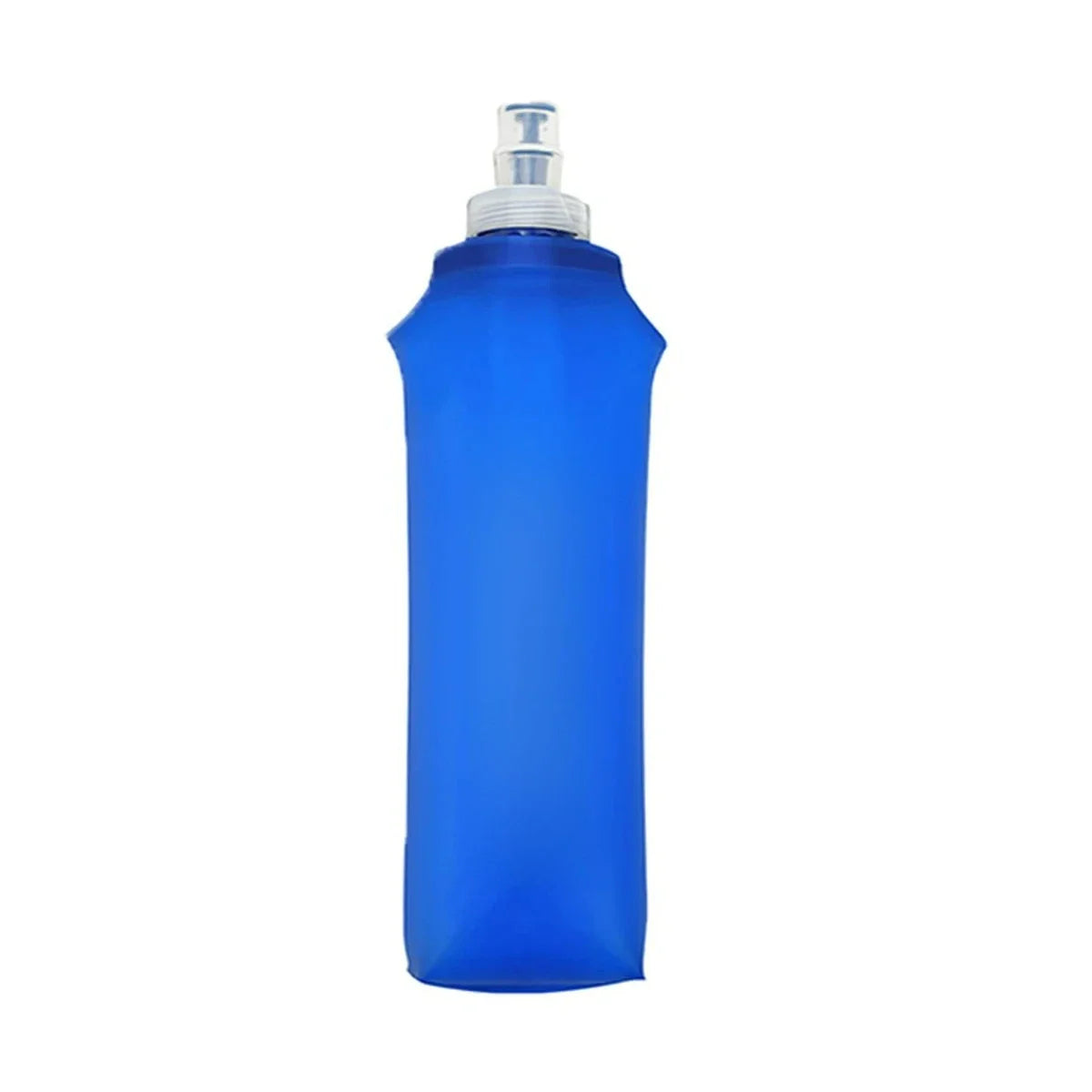 150ml/250ml/500ml Collapsible Silicone Water Bottle with Bite Valve, Outdoor Portable for Running Camping Hiking Travel