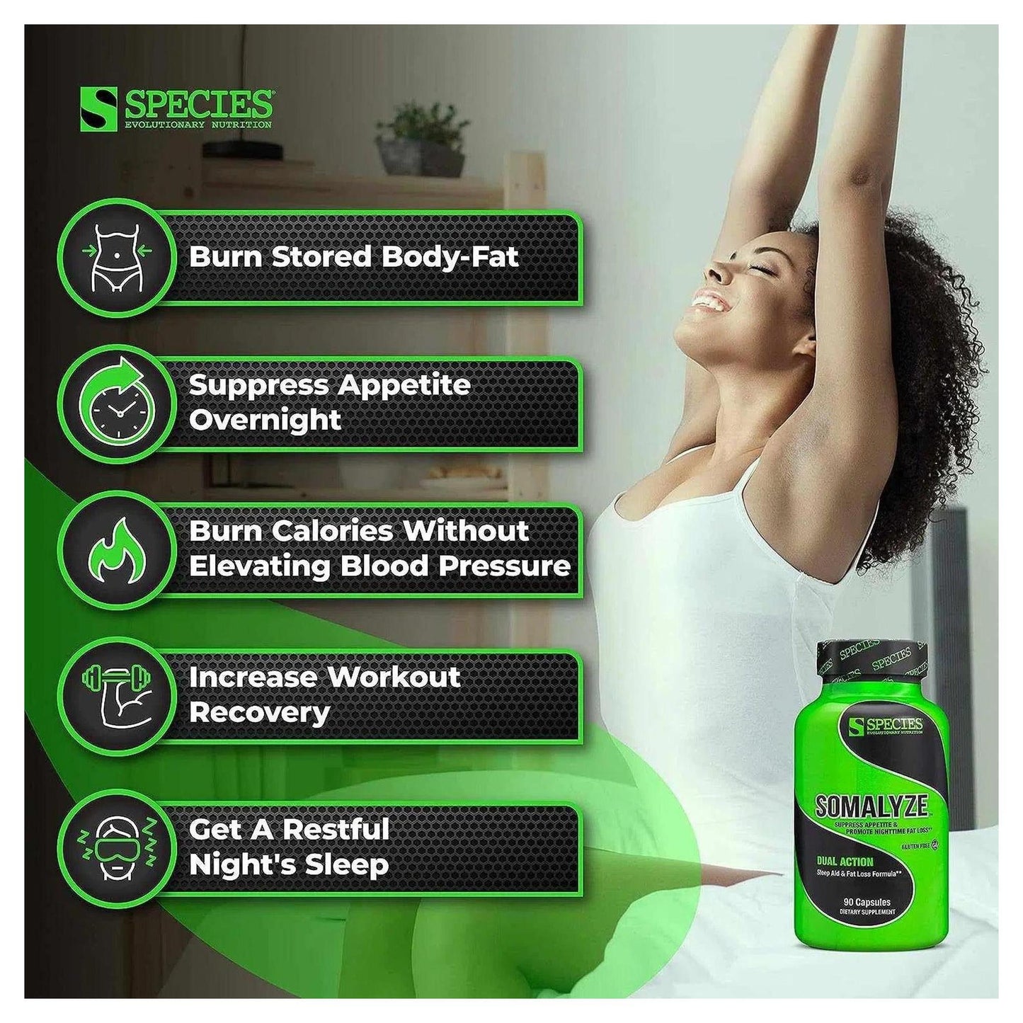 Species Nutrition Somalyze - 90 Capsules