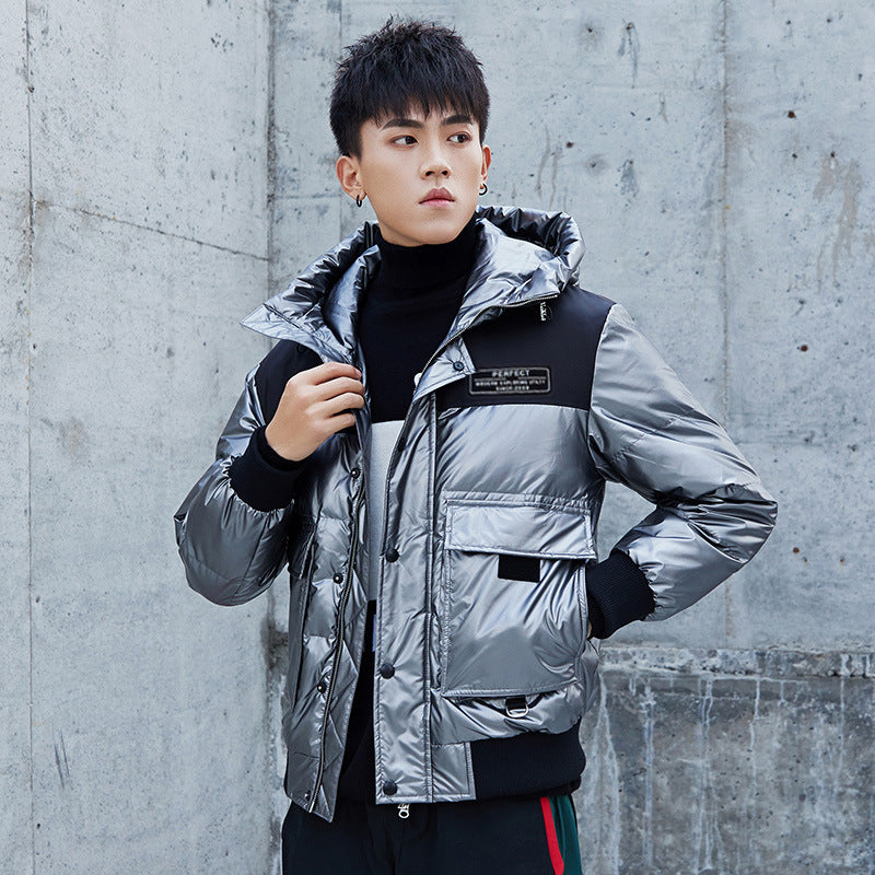 Men's Thick Hooded Down Jacket - Winter 2019 Collection