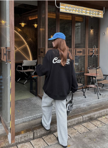 Fluorescent Green Oversized Cutout T-Shirt Sweatshirt