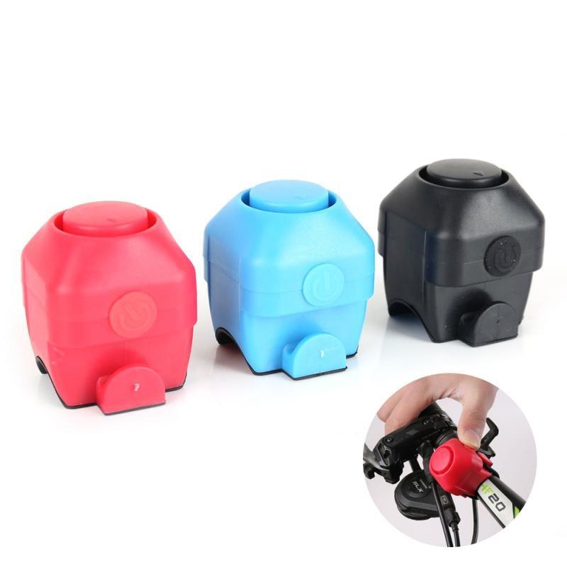 Bike Electronic Loud Horn Cycling Safety Warning Electric Bell Police Siren Bicycle Handlebar Alarm Ring Bell Bike Accessories Electric Bike Horn Loud Bicycle Horns Safety Cycling Bells Warning Horns Biking Accessories