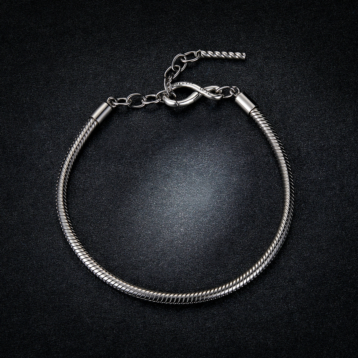 Bracelet ajustable en argent sterling 925