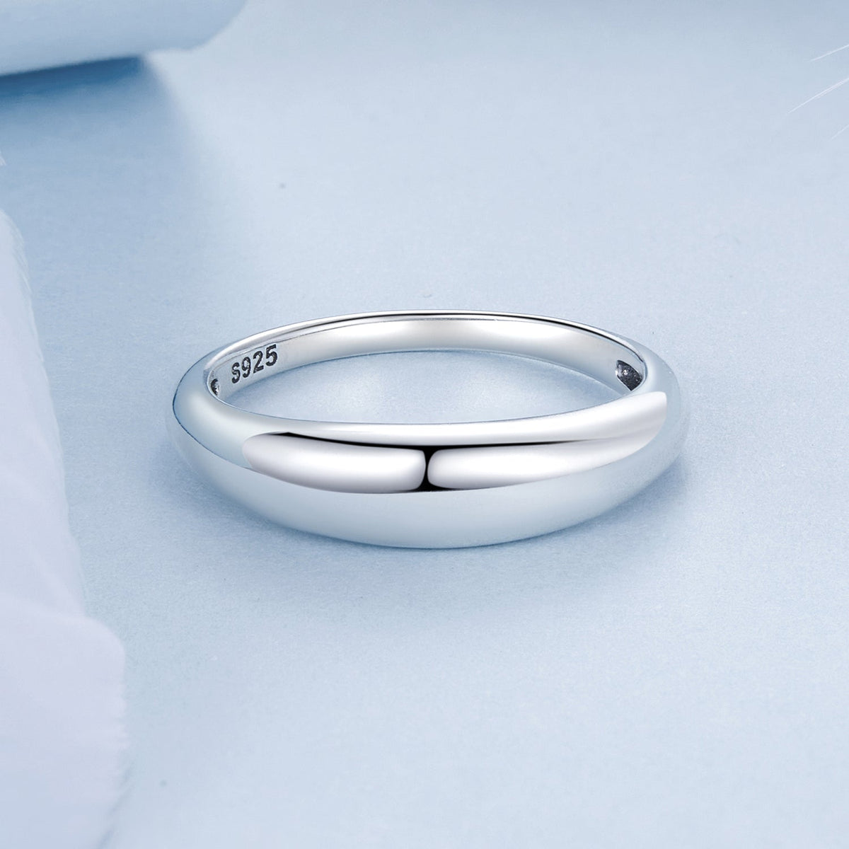 Bague en Argent Sterling 925 Oxydé, Taille 6.0 pour Femme