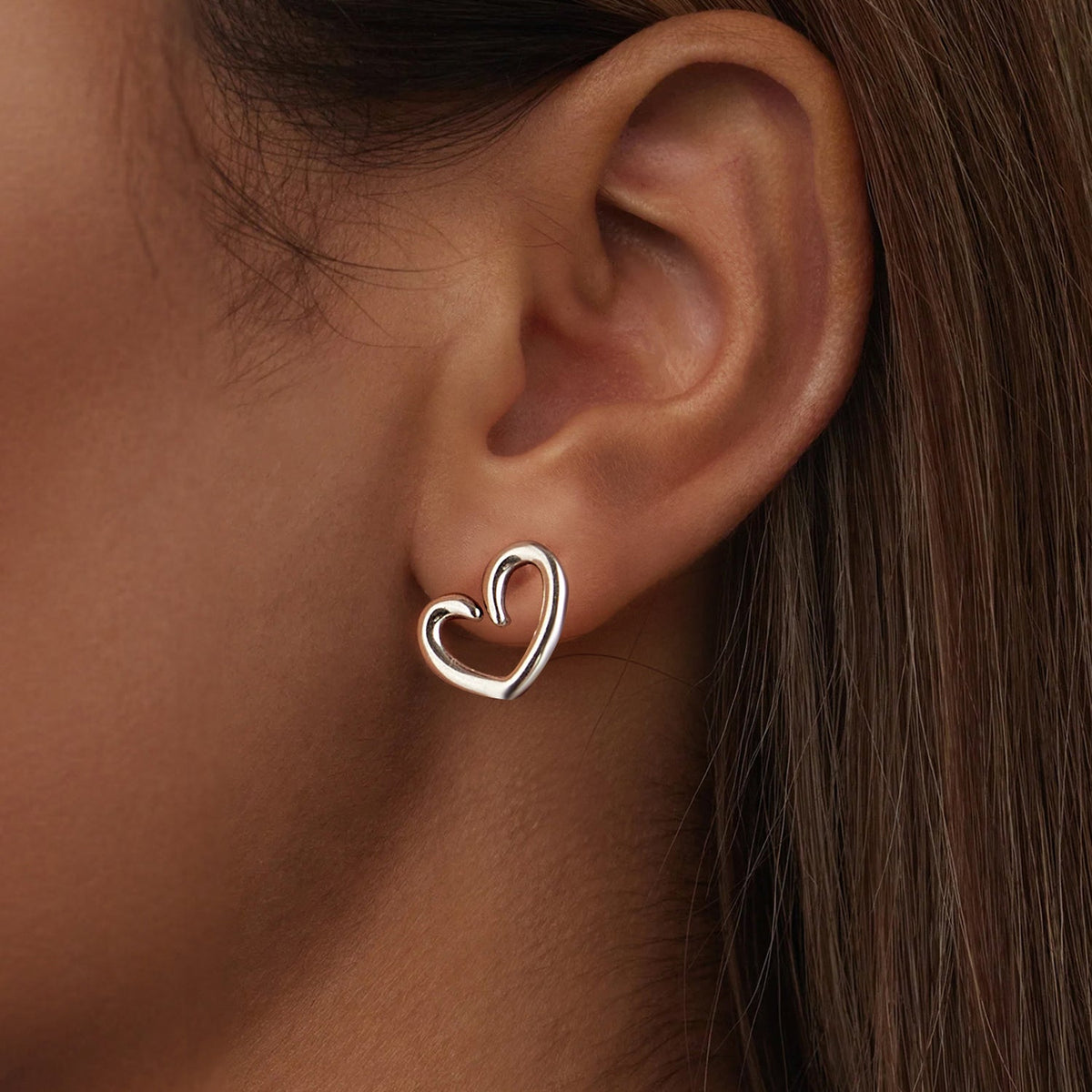 Boucles d'oreilles en argent sterling 925 oxydé pour femme