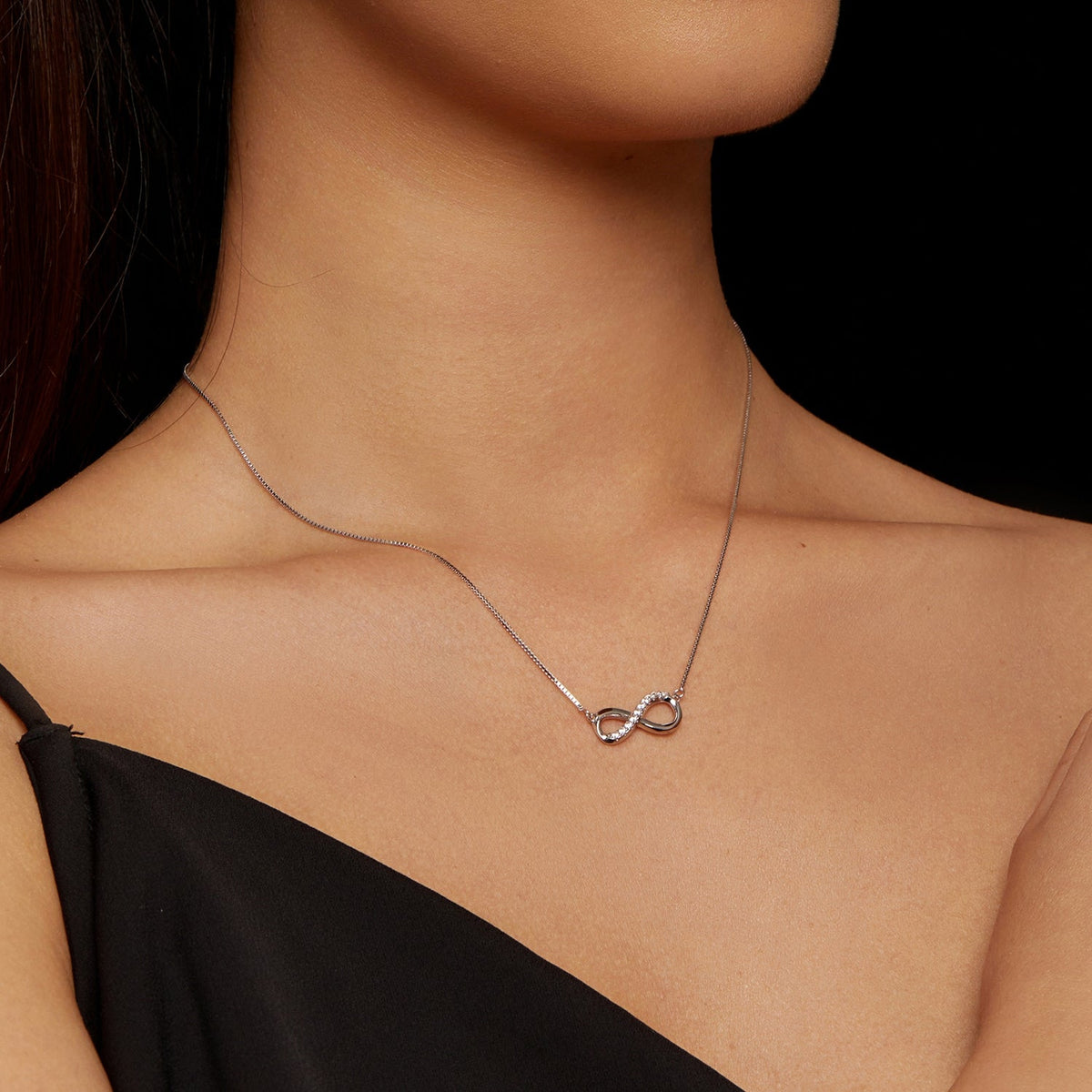 Collier en argent sterling 925 avec moissanite 1,5 mm 400+50 mm pour femme