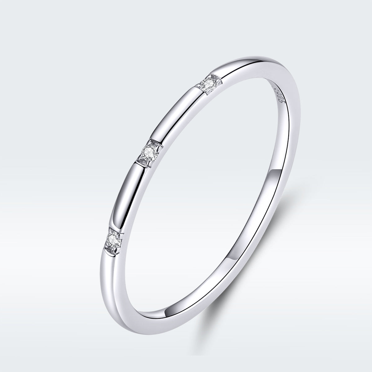 Bague en argent sterling S925, taille 6.0