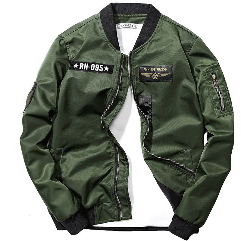 Couple's Baseball Jackets - Korean Style Flight Wear