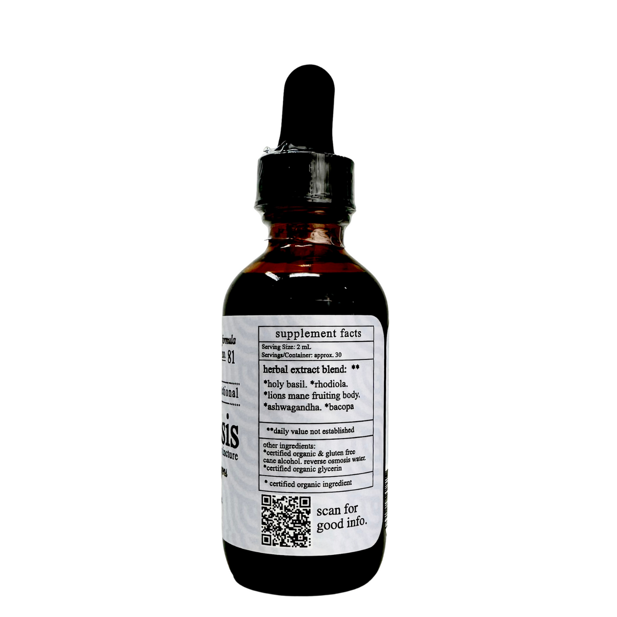 Emphasis Tincture - Cognitive Performance & Stamina