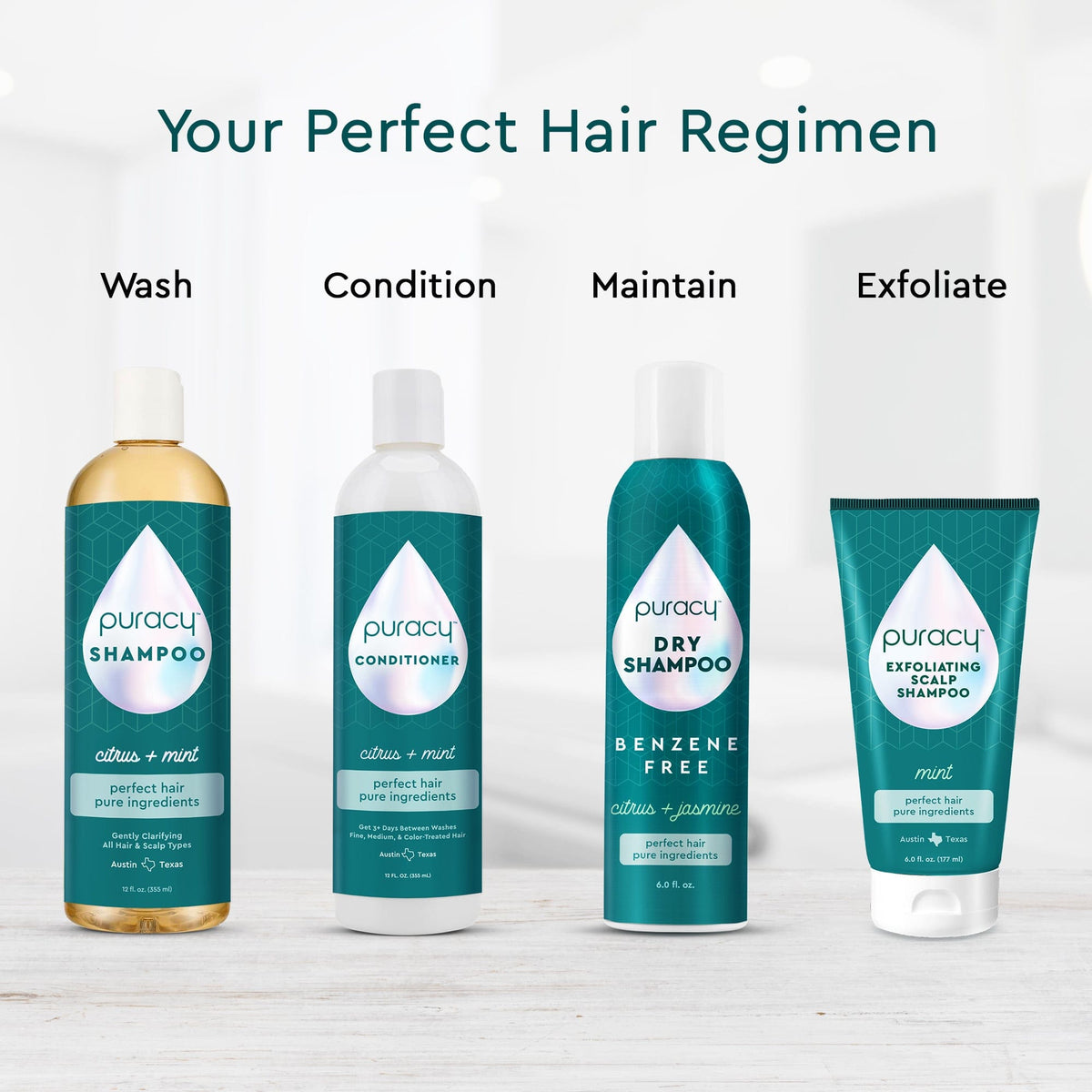 Shampooing sec (sans benzène ni silicone, sans danger pour la couleur)