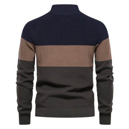 2026 New Men's Sweater Coat European Size Cross-border Autumn And Winter Sweater Cardigan High Quality Fashion Coat Men
