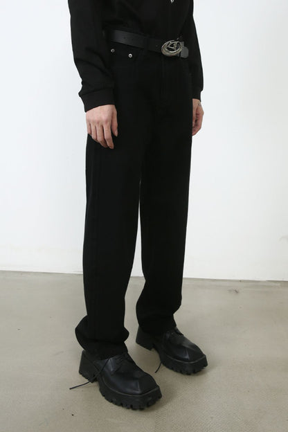 Men's Mid Rise Jeans with Pockets