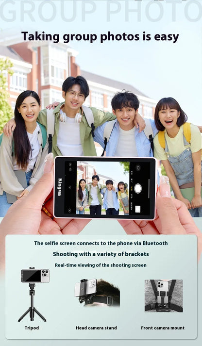 Selfie Display Magnetic Suction Screen For Mobile Phone