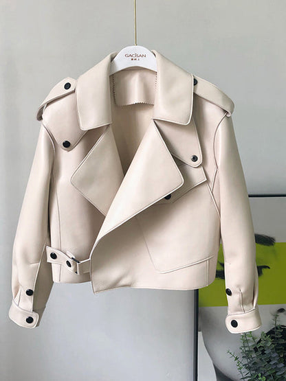 Versatile Slim Women's Street Jackets - Fashionable Comfort