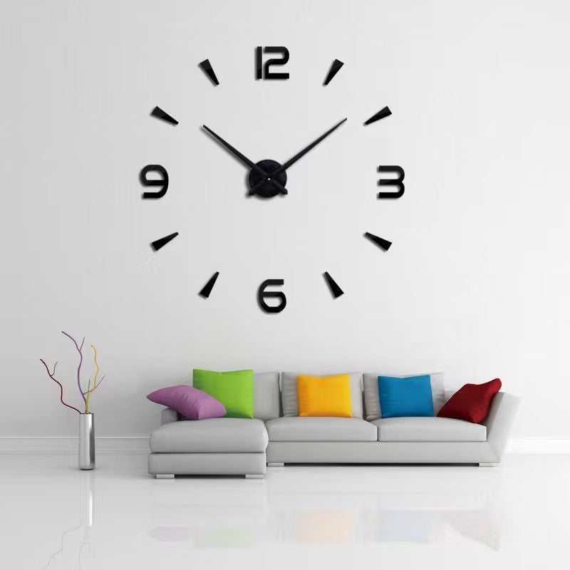 Simple Digital DIY Creative Wall Clock Personalized Acrylic Clock Quartz Wall Clock For Living Room Decor