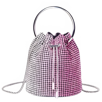 Women's bag 2024 a w bucket bags Women's inlaid diamond bag Fashion dinner women luxury single shoulder designer handbags