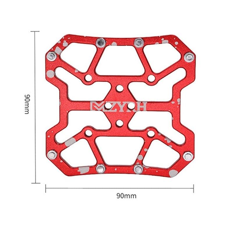 1 Pair Aluminum Alloy Bicycle Clipless Pedal Platform Adapters For Bike Pedals  Mountain Road Bike Accessories Universal Clipless  Alloy Platform Adapters Cleats Pedal