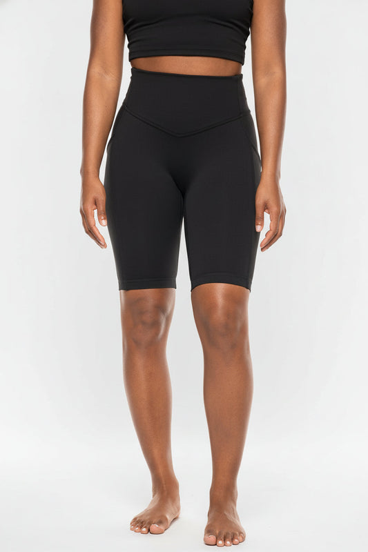 Pantalones cortos de ciclismo Ananda para mujer | Negro