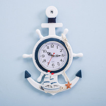 Anchor creative personality wall clock