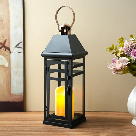 Decorative Vintage Candle Lanterns 15.5" H