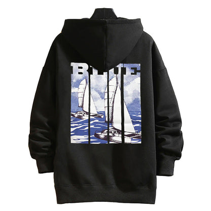 Men's Plus Size Warm Hooded Jacket for Autumn/Winter