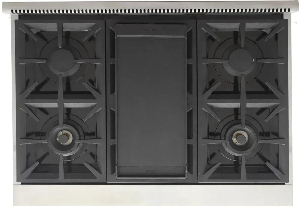 Kucht 36" Freestanding Professional Gas Range Liquid Propane KFX3600X/LP-S