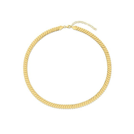 Collier à maillons en or jaune 14 carats