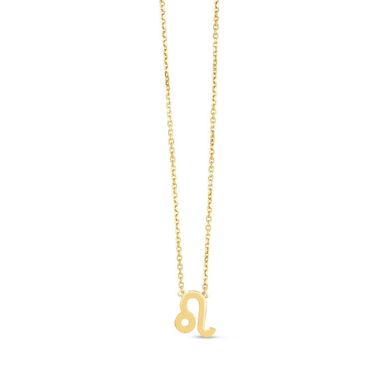 Collier Lion en or jaune 14 carats