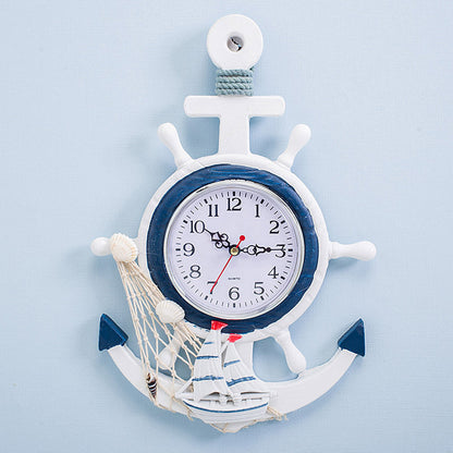 Anchor creative personality wall clock