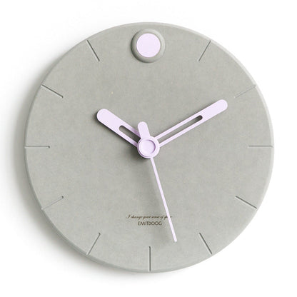 Simple creative wall clock