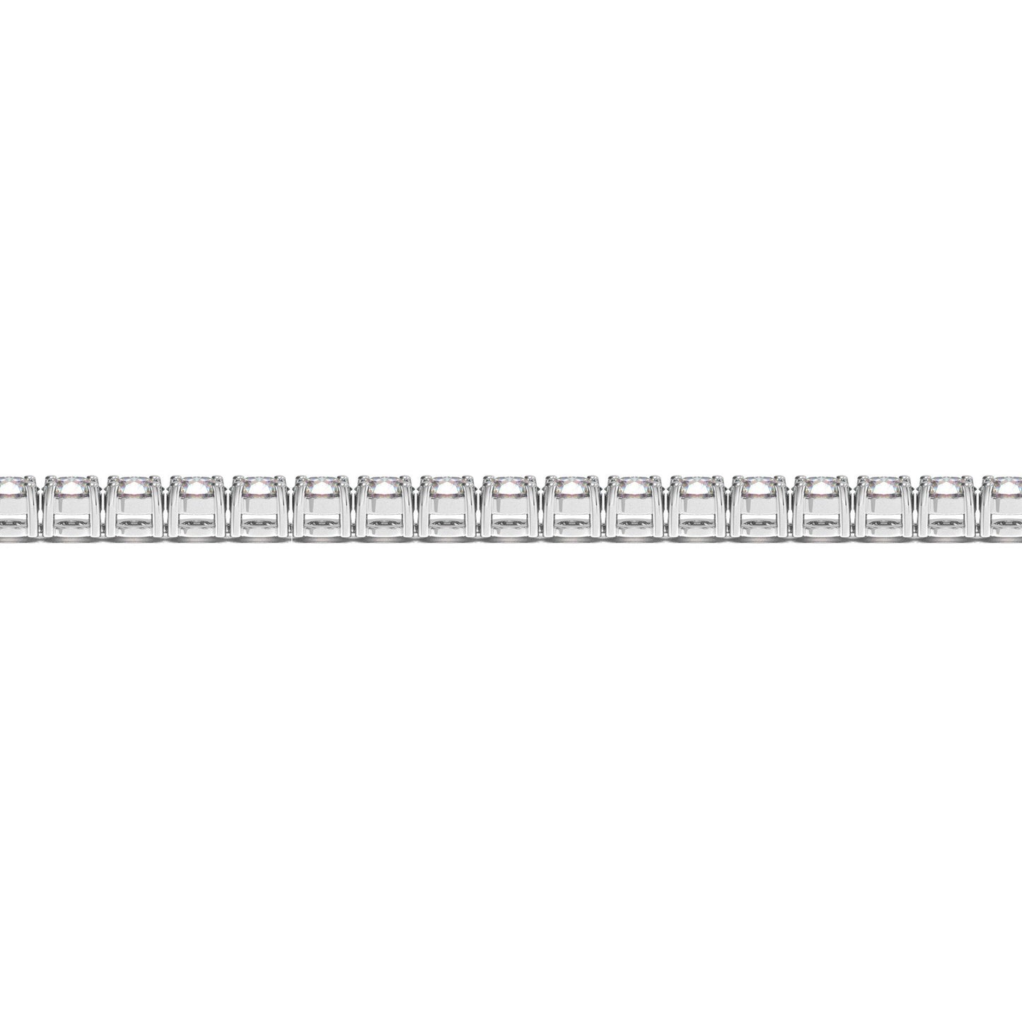 Lab Grown Round Diamond Tennis Bracelet in 14k White Gold (6 cctw F/G  VS2/SI1)
