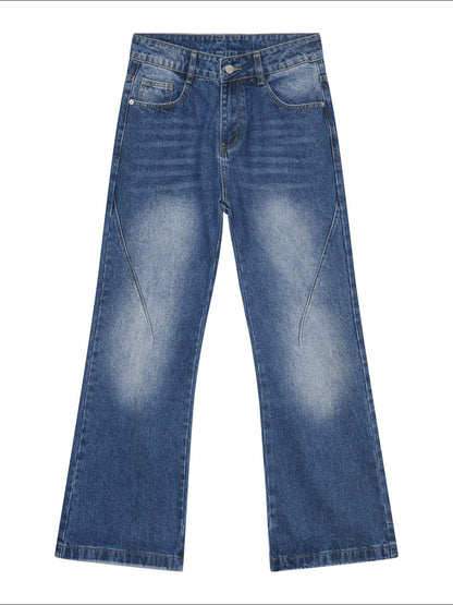 Men's Mid Rise Jeans with Pockets