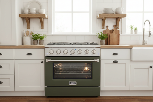 Kucht 36” Pro-Style Kitchen Dual Fuel Range - KDF362-OG