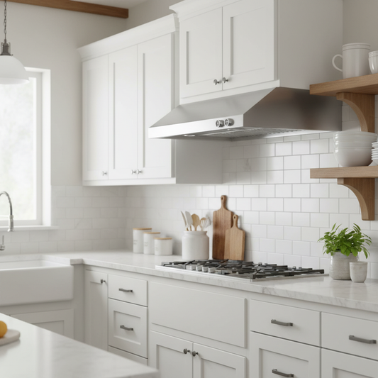 Kucht 36" Ducted Under Cabinet Range Hood Stainless Steel with Digital Controls KRH360-SS